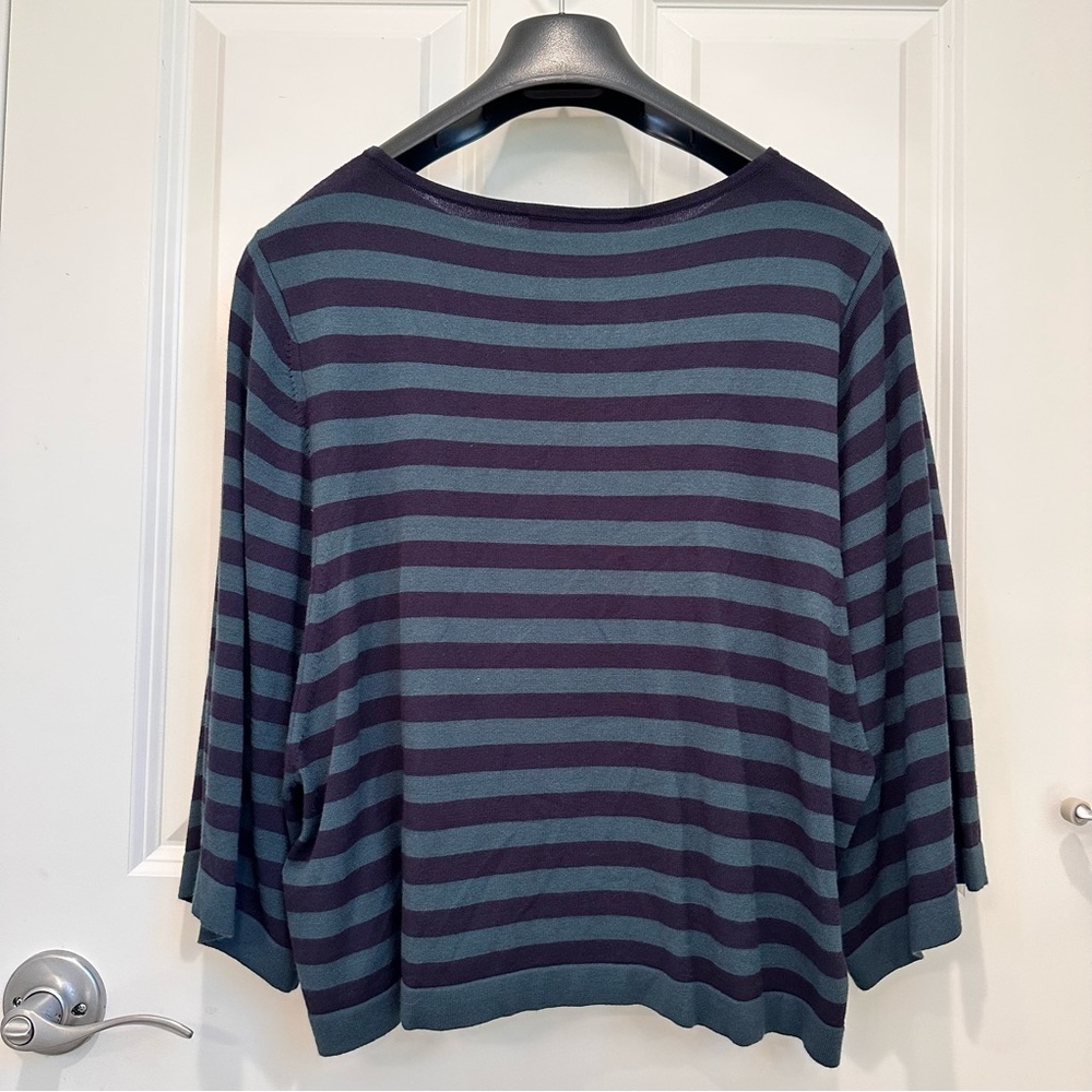 Weekend Max Mara Label-cut Jumper&Casual Wide Leg Pants SET Spring/ Summer - Picture 8 of 16